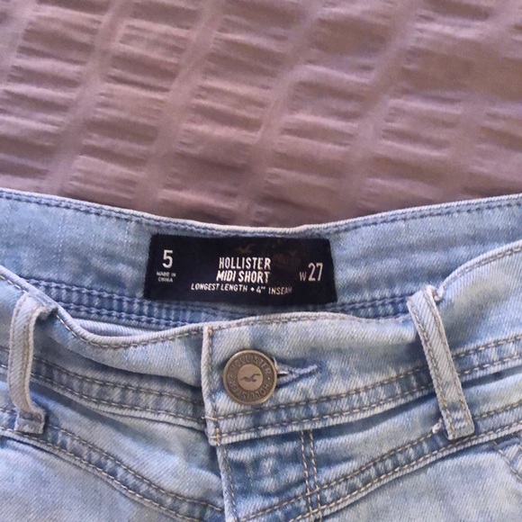 Hollister Jean shorts Size 5 - Picture 3 of 3